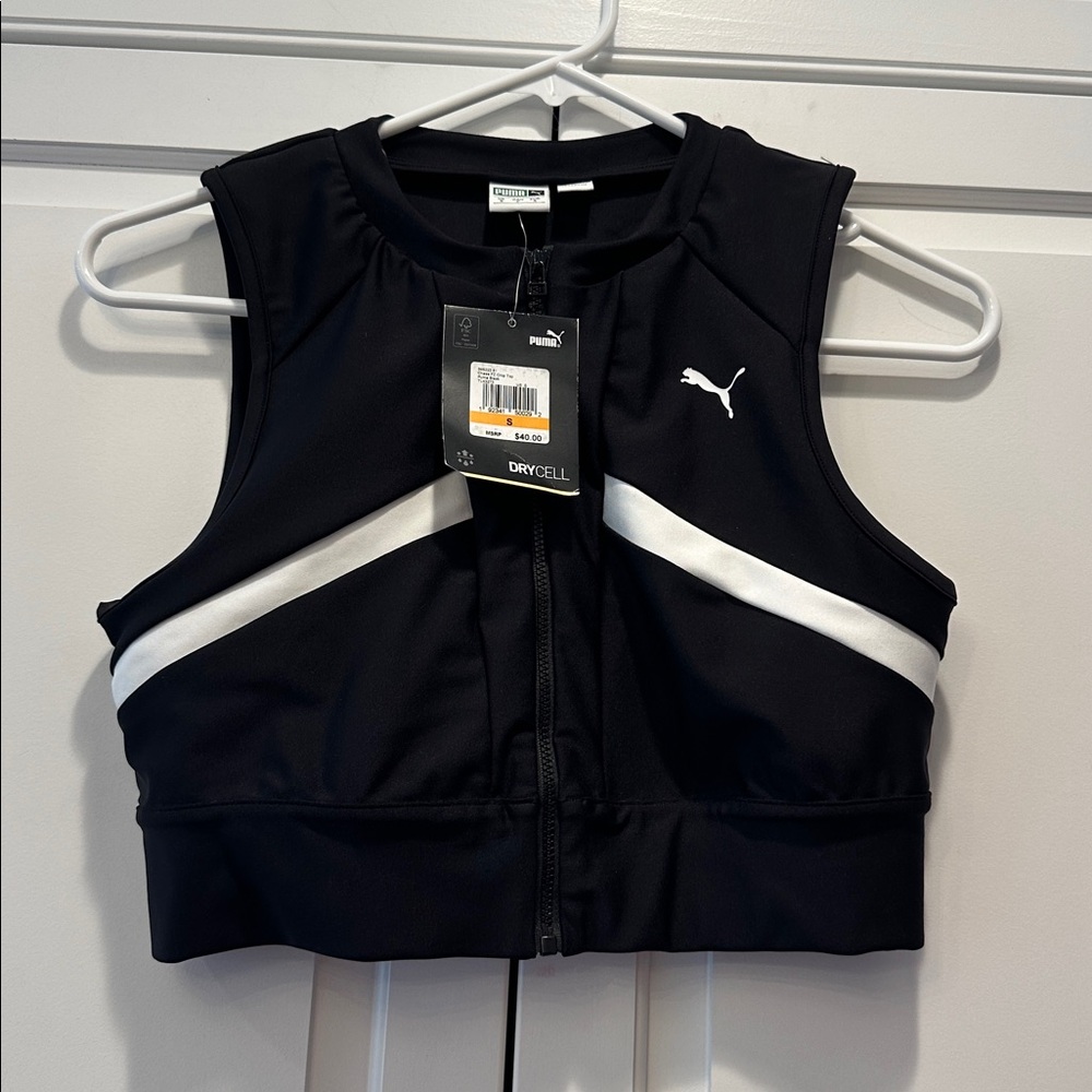 Puma Charcoal Athletic Top
